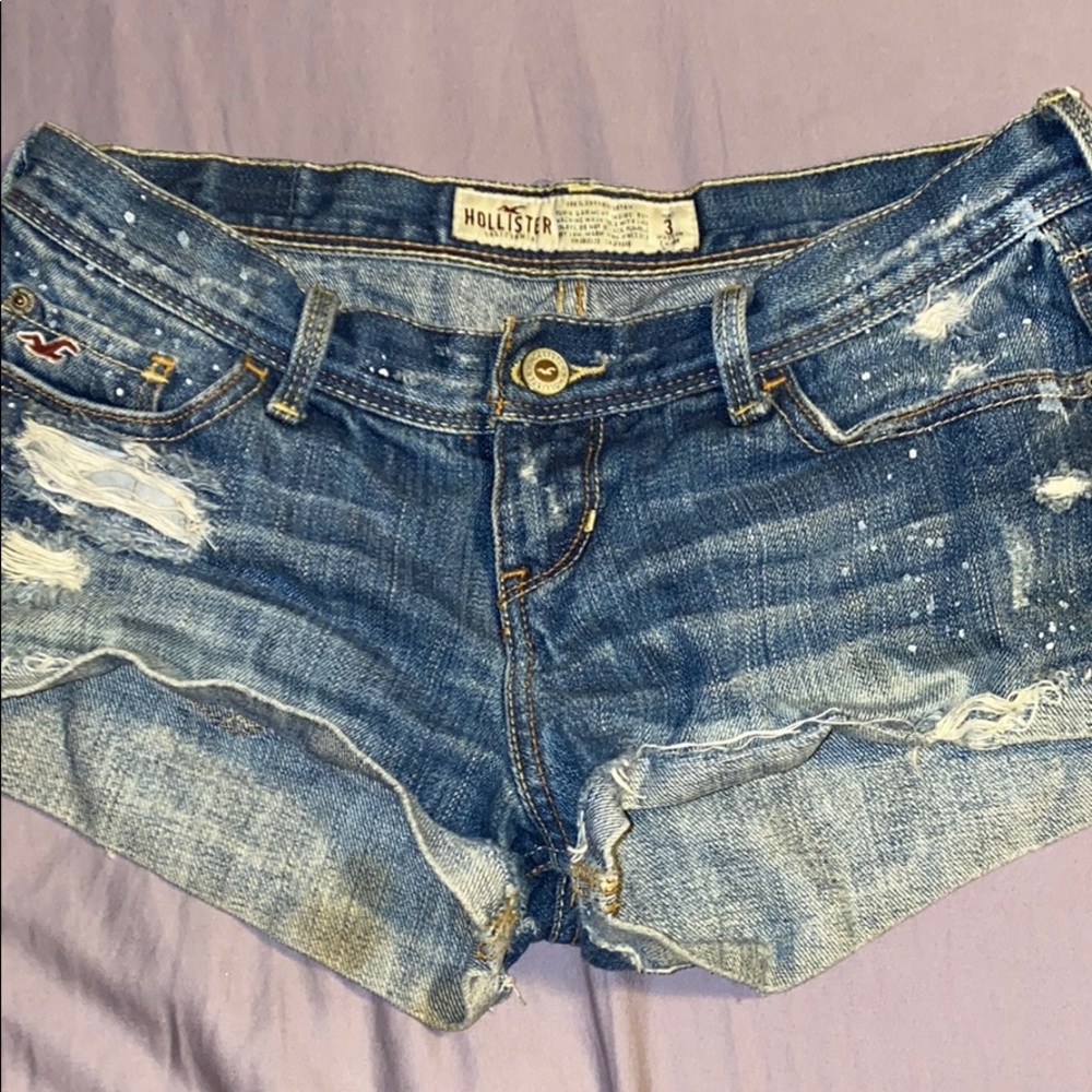 Hollister size 3 denim shorts